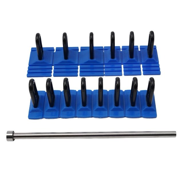 Tie Bar 1 Piece Set Accessories Blue Heavy Duty Parts Stainless Steel + Nylon -