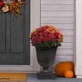 thumbnail image 4 of Tierra Verde 19" x 23" Crescendo Urn Planter In Slate, Made from recycled materials, 4 of 9