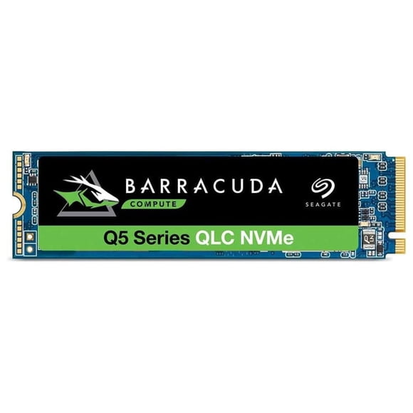 Seagate BarraCuda Q5 1TB Internal SSD - M.2 NVMe PCIe Gen3 ×4, 3D QLC for Desktop or Laptop, 1-year Rescue Services (ZP1000CV3A001)