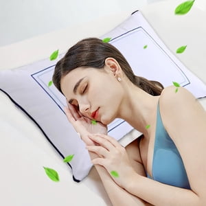 Danhjin Core Core de qualité Hôtel Oreiller Core Soft et supportant Lit d'oreiller pour le dos et les couches d'estomac en tissu convivial