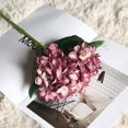 thumbnail image 3 of Home Decor Hydrangea Artificial Flowers Artificial Flower Hydrangea Fake Silk Flower Home Wedding Party Floral Decor, 3 of 3