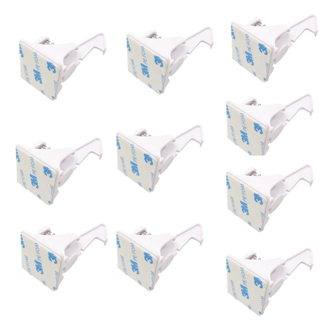 Invisible Spring Child Safety Latches Easy Adhesive Proofing Cabinet Drawer Loc