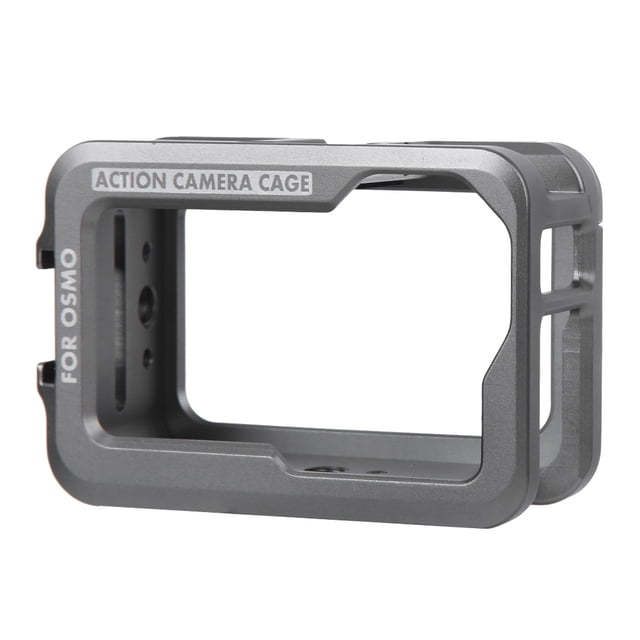 Aluminium Aluminium Alloy Action Camera Protective Cage Vlog Extension Frame for Osmo Action