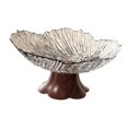 thumbnail image 4 of Elodie Pedestal Fruit Bowl Decorative Serving Tray for Kitchen Counter Home Wedding White, 4 of 8