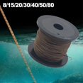 thumbnail image 2 of 100M Bold for Braided Fishing Line 8 Strands Nylon Brown Core-wrapped, 2 of 11