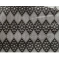thumbnail image 4 of oneOone Georgette Viscose Fabric Argyle Style Ikat Printed Fabric 1 Yard 42 Inch Wide, 4 of 4