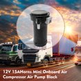 thumbnail image 2 of Air Compressor Air Pump Air Horn Compressor Kit for Any Vehicle Trucks Lorries Trains Yachts, 2 of 7