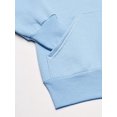 thumbnail image 2 of Hanes Comfortblend EcoSmart Kids` Full-Zip Hoodie Sweatshirt, S, Light Blue, 2 of 3
