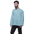 thumbnail image 2 of Atasi Cotton Ethnic Short Kurta For Boys Printed Party Wear Kurta For Men, 2 of 5