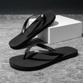 thumbnail image 2 of Men's Outdoor Slippers, Beach Flip Flops for Men Non Slip, Comfortable Summer Sandals with Arch Support, Lightweight Casual Slides for Indoor Home, Travel, Pool Walking, Wide Width Available, 2 of 8
