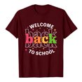 thumbnail image 4 of WEAIXIMIUNG T-Shirts pour Adolescentes T-Shirts pour Enfants Rentrée des Classes Graphique Manches Courtes Col Rond T-Shirt Lumineux et Confortable pour Garçons et Filles, 4 of 4