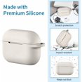 thumbnail image 2 of Protective Cover for AirPods Pro Case, Bounce Carrying Case with Keychain for 2019 AirPods Pro Charging Case, 2 of 7