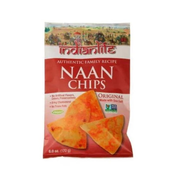 Indianlife Chips Naan 170g -Vegan and Non-GMO
