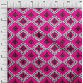 thumbnail image 2 of oneOone Polyester Lycra Fabric Argyle Ikat Printed Craft Fabric BTY 56 Inch Wide, 2 of 4