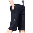 thumbnail image 1 of Diufon Men's Athletic Shorts Drawstring Waisted Outdoor Sport Shorts Spring Summer Hiking Shorts with Pockets, 1 of 7