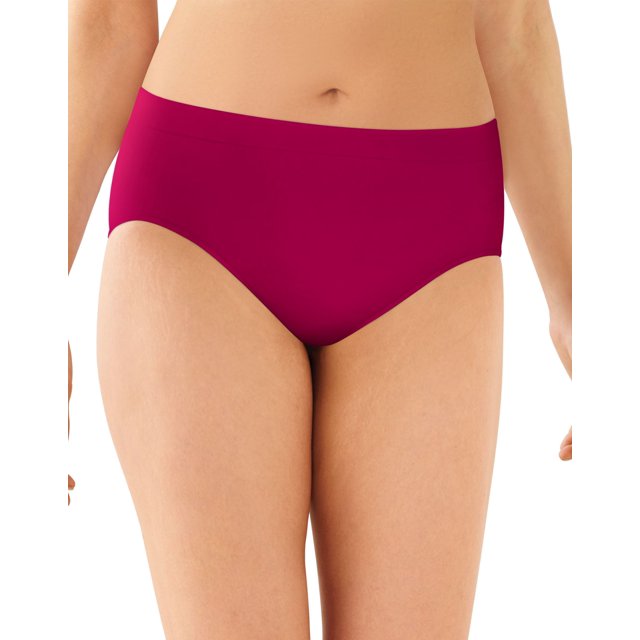 Bali Culotte Lisse Tout-en-un Taille Haute, 8, Rouge Armature
