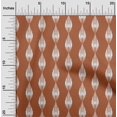 thumbnail image 1 of oneOone Georgette Viscose Fabric Stripe Ikat Print Sewing Fabric BTY 42 Inch Wide, 1 of 1