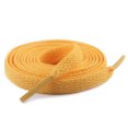 thumbnail image 1 of 120cm Shoelaces High Bang Polyester Single Layer 8mm Shoe Laces Colorfast Flat ShoelacesGolden Yellow, 1 of 1