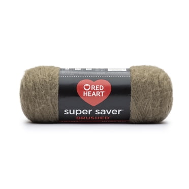 Red Heart® Super Saver® Brushed Yarn, Acrylic #4 Medium, 5oz/142g, 255 Yards