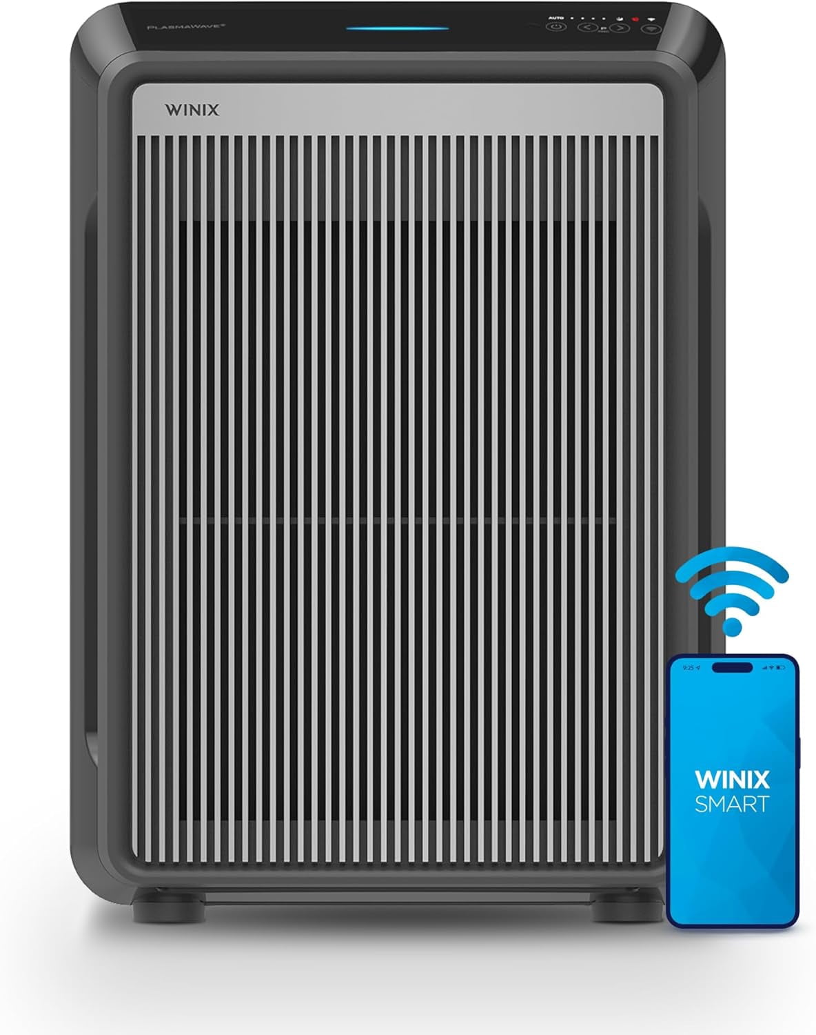 Winix 9800 Air Purifier for Home Extra Large Room Up to 2,420 Ft² in 1 Hr With Air Quality Monitor, True HEPA, Carbon Filter and Auto Mode, Captures Pet Allergies, Smoke, Dust