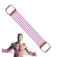 thumbnail image 4 of Hearth & Gear Corde Élastique D\'entraînement Physique / Bande d'Exercice pour Bras Extensible 5 Ressorts Réglable Expanseur de Poitrine Dispositif d'Entraînement des Bras Cordes Élastiques Exercice Ergonomique pour Femmes Hommes 1 Pce Boucle Amplificateur Bande de Tapis de Yoga, 4 of 4