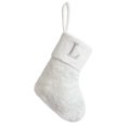 thumbnail image 2 of Aodebiao Personalized Christmas Stocking Embroidered Letter Holiday Sock Fireplace Mantel Decor Gift for Family Festive Home Celebration, 2 of 6