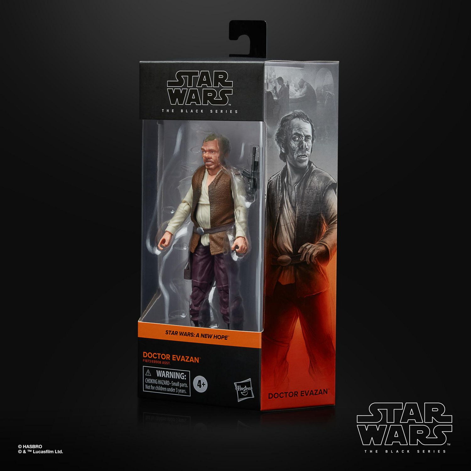 Star Wars The Black Series, Doctor Evazan, figurine de collection de 15 cm, inspirée de Star Wars : Un nouvel espoir, pour enfants, dès 4 ans