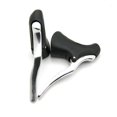 thumbnail image 3 of Drop Bar Brake Levers For Road Bike Racing Bicycle Bicycle Brake Left Right Hand Silver, 3 of 8