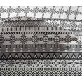 thumbnail image 4 of oneOone Viscose Chiffon Black Fabric Aztec Tribal Sewing Craft Projects Fabric Prints By Yard 42 Inch Wide, 4 of 4