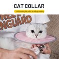 thumbnail image 2 of Cat Cone Collar Stop Licking Adjustable Ribbing Neck Recovery Collar, 2 of 8