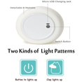 thumbnail image 3 of Portable Cute Kitty Silicone LED Night Lamp,USB Rechargeable Children Night Light with Warm White & 7-Color Breathing Modes, Touch Sensor Control, for Baby, Kids, Adults, 3 of 8