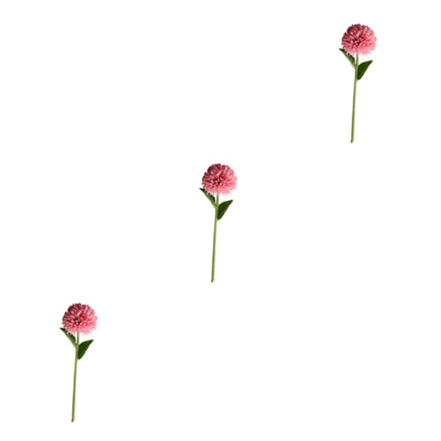 Baohd 1/2/3/5 10pack/lot Realistic Appearance Artificial Flower For Party Decor And Home Decor Coffee 3PCS