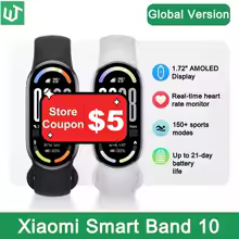 Xiaomi Mi Smart Band 10 Global Version 1.72" AMOLED Health Monitoring Smartwatch New
