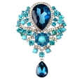 thumbnail image 1 of Heliisoer European And American Luxury Banquet Jewelry Drop Brooch, 1 of 2
