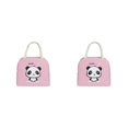 thumbnail image 3 of Transemion Stay Organized With Large Capacity For Home Or Office Large Capacity Design Lunch Bags For Women Bag light pink 1 2Set, 3 of 6