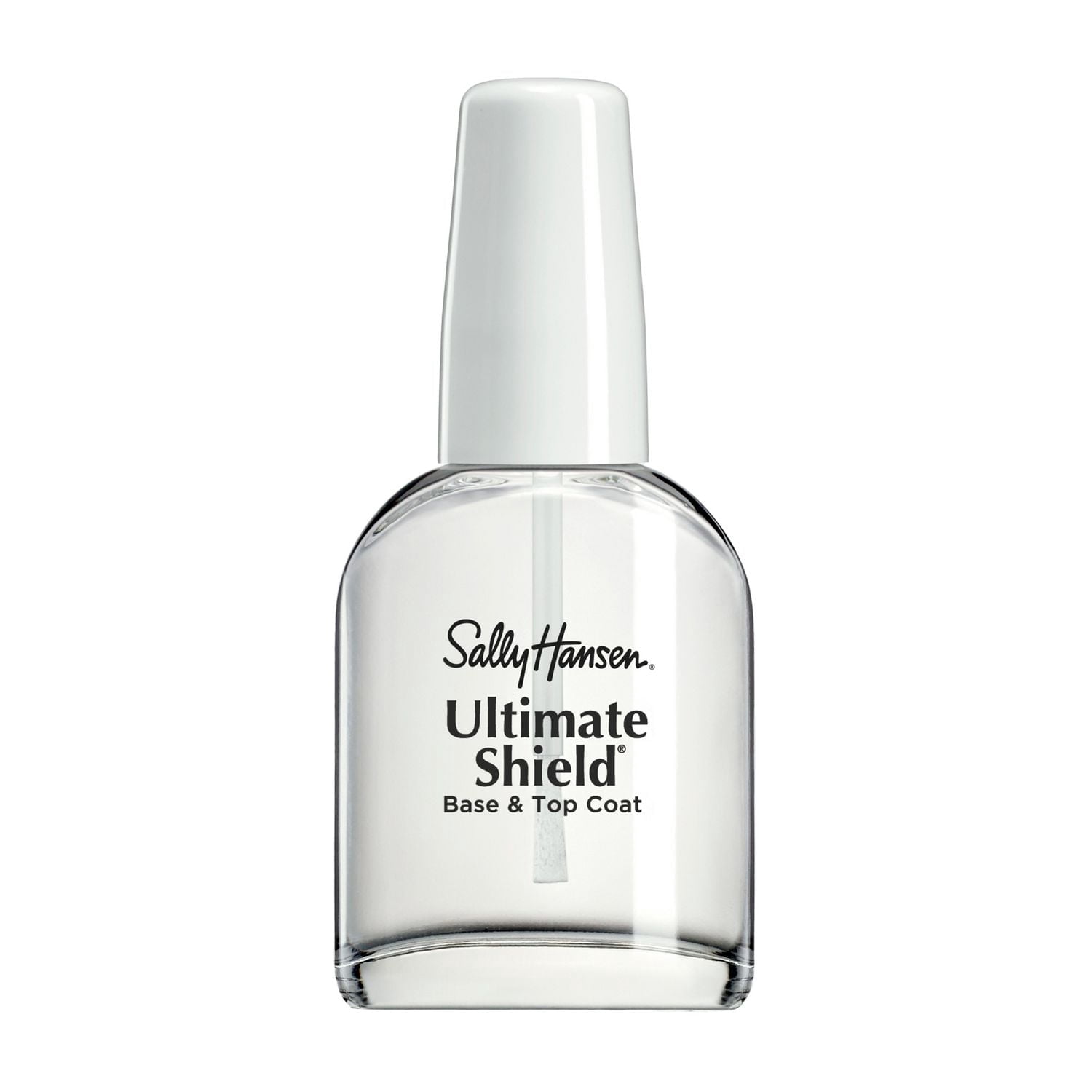 Sally Hansen Ultimate Shield® Base & Top Coat, 2 in 1, Panthenol Formula Helps Grip Nail Color, Nylon & Pro Vitamin B5 Formula Shields Nails