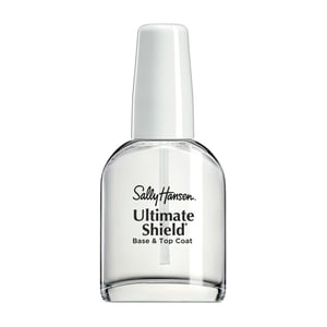 Sally Hansen Ultimate Shield® Base & Top Coat, 2 in 1, Panthenol Formula Helps Grip Nail Color, Nylon & Pro Vitamin B5 Formula Shields Nails