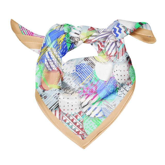 Bimba Womens Square Head Bandanas Summer Neck Wrap Scarf-40 x 40 Inches