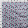 thumbnail image 4 of oneOone Cotton Poplin Fabric Triangle Geometric Print Fabric By The Yard 42 Inch Wide, 4 of 5