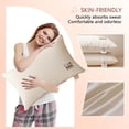thumbnail image 4 of Yhmxh Pillows-Throw Pillows Thick Pillow SPA Neck Protection Pillow Knitted Cottons Class Pillow Core Breathable Adult Household College Student Soft Pillows core, 4 of 6