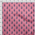 thumbnail image 3 of oneOone Tissu Polyester Lycra pour Femmes Imprimé Bloc au Mètre 56 Pouces de Large, 3 of 4