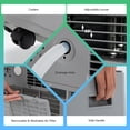 thumbnail image 4 of Costway 10000 BTU Portable Air Conditioner w/ Remote Control 3-in-1 Air Cooler w/ Drying, 4 of 10
