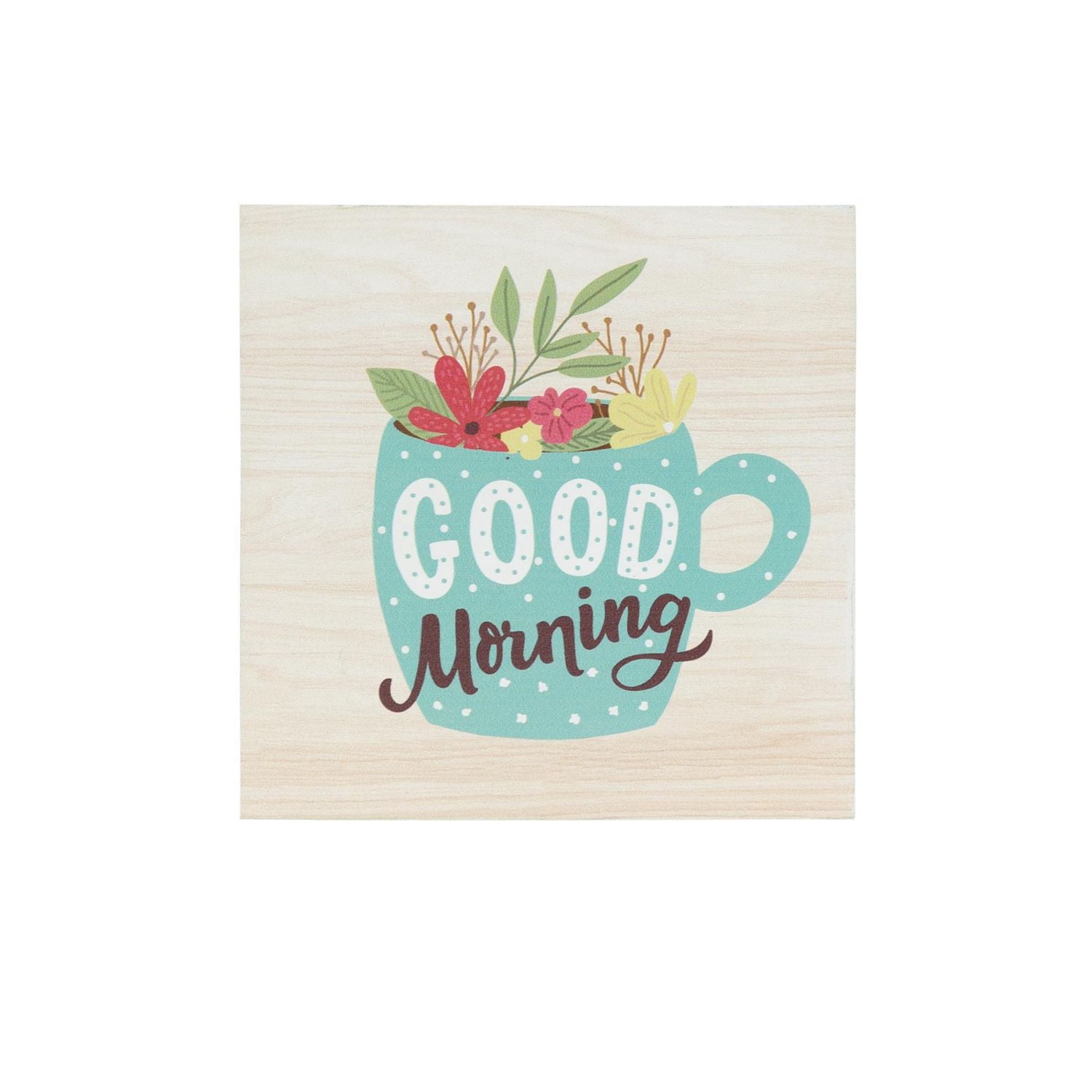 Dessus de boîte artistique Good Morning
