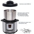 thumbnail image 3 of Cuiseur à pression électrique 6-en-1 Instant Pot à usages multiples, 3 of 4