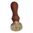 thumbnail image 1 of WHEANG Home Decor Fire Lacquer Seal Retro English Letter Copper Headquets Seal Wax Hand Account Seal and Copper Chapter Bronze Head One Size Multi-Color, 1 of 4