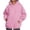 Pink, variant on RXIRUCGD Womens Oversized Hoodies Fleece Sweatshirts Long Sleeve Sweaters Pullover Fall Outfits With Pocket, Hot Pink, Size: M