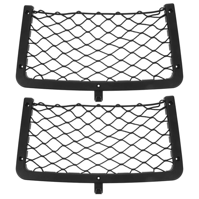 2 Pcs Filet de Voiture Poche Filet Organisateur de Rangement Coffre Filet VR Solution de Rangement