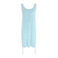 thumbnail image 4 of AherBiu Robe de Plage d'Été Sans Manches pour Femmes avec Cordon de Serrage, 4 of 5