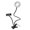 thumbnail image 2 of LED Camera Ring Light, 12W 5000K Selfie Ring Light  For Make Up White,Black, 2 of 8