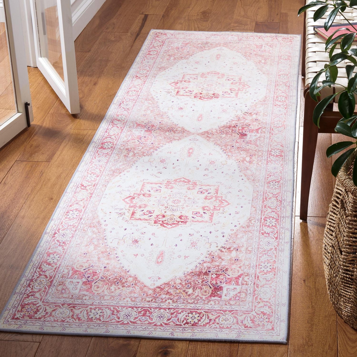 SAFAVIEH Tuscon Herbert Tapis Traditionnel Lavable en Machine